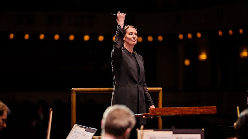 Chelsea Gallo, Resident Conductor at the Florida Orchestra