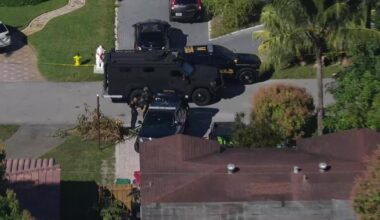 Man barricades himself inside South Florida home, police say