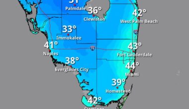 What is a cold weather advisory? Alert issued in South Florida – NBC 6 South Florida