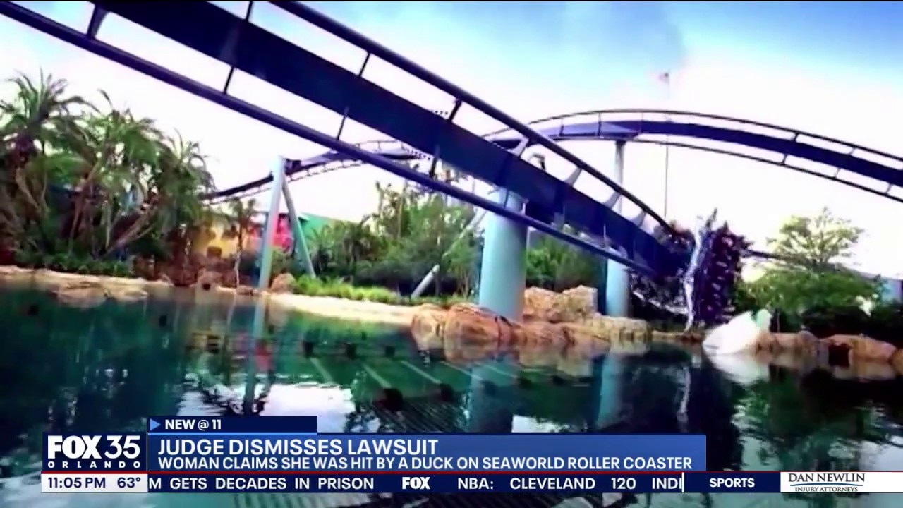 SeaWorld not liable for woman's 'hit by duck' claims