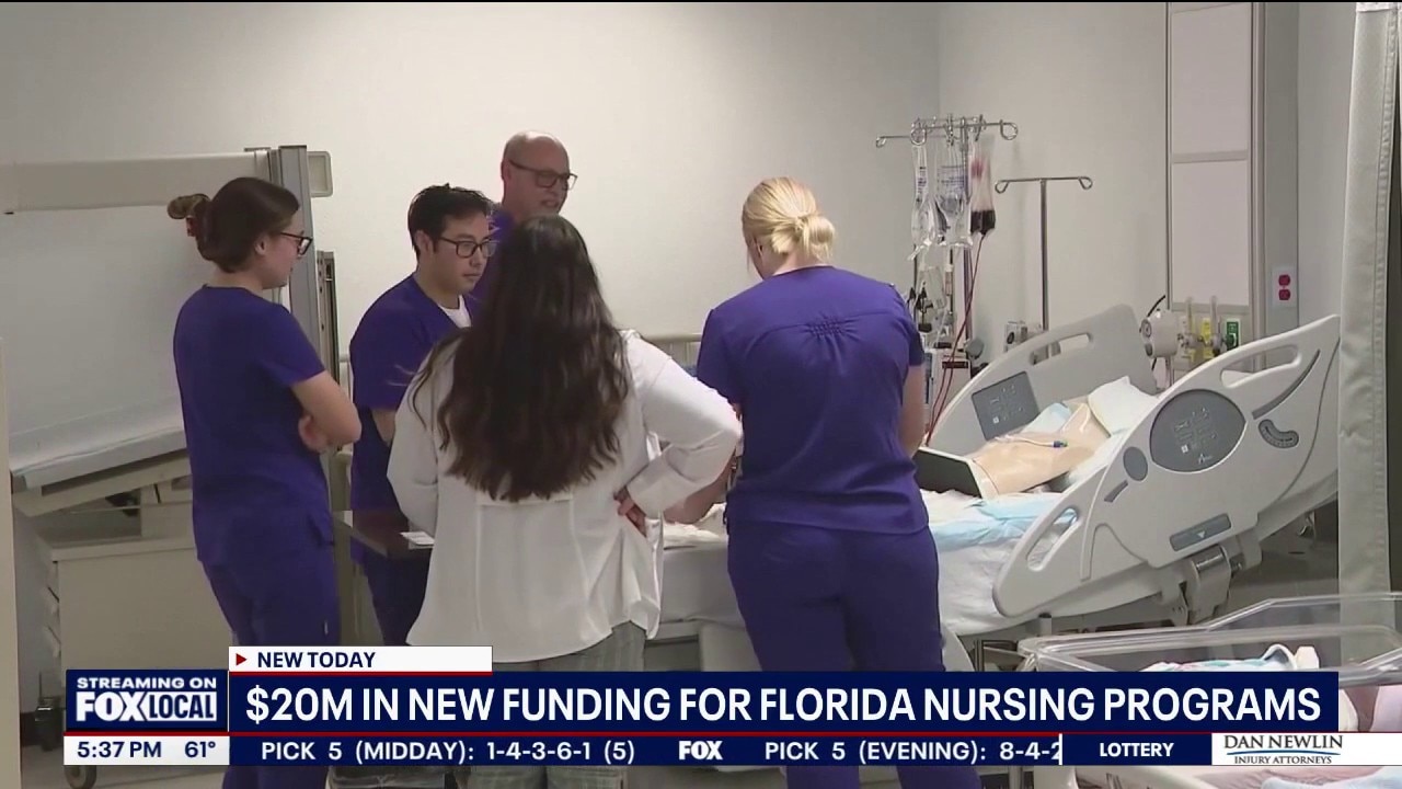 Florida announces additional funding for nurse education