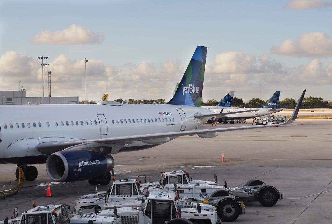 JetBlue is among the airlines at Fort Lauderdale-Hollywood International Airport that has added new year-round nonstop routes.