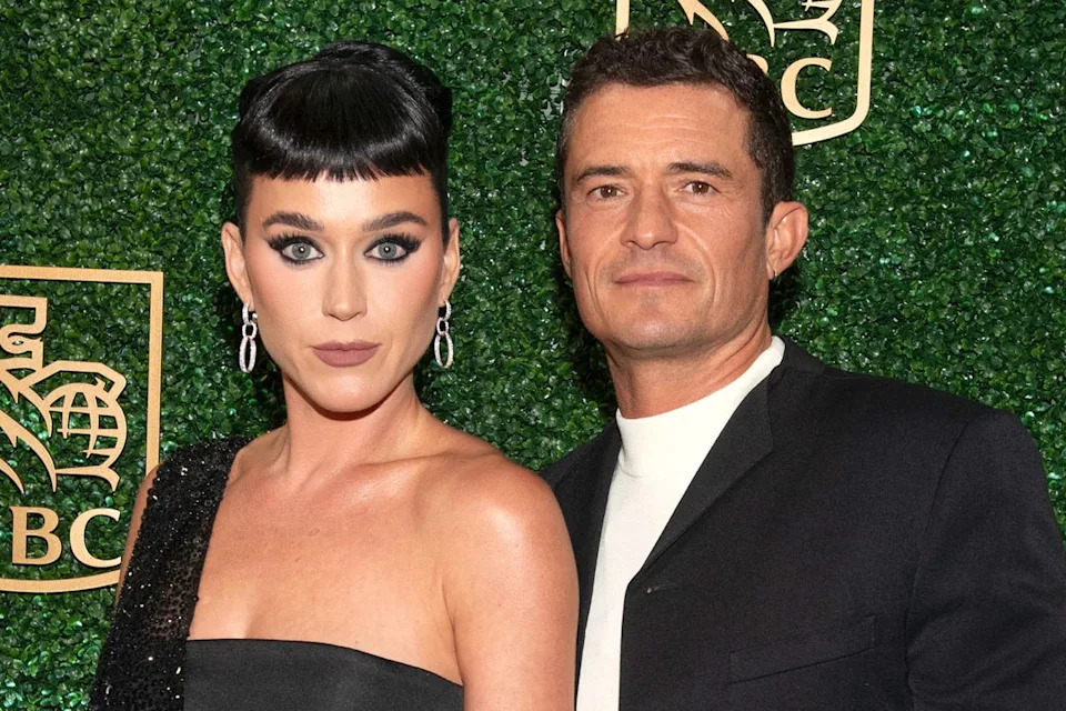 Ryan Emberley/Getty Katy Perry and Orlando Bloom in Toronto in September 2024