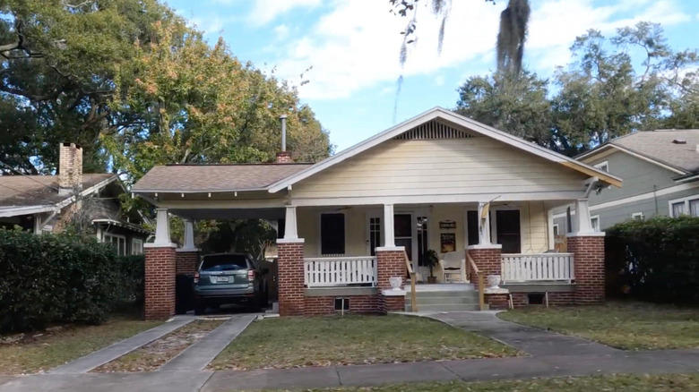 A Craftsman style bungalow in Old Seminole Heights, FL