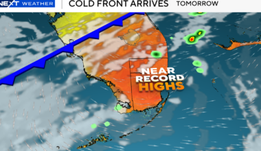 South Florida nears record heat for Sunday and early next week ahead of major cooldown