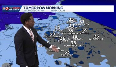 Freeze warnings, cold weather advisories across Central Florida