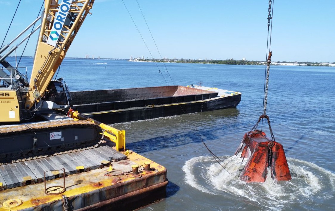 Orion completes Tampa Harbor maintenance dredging project