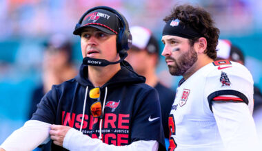 Buccaneers fire Josh Grizzard after one year as OC; special teams coach Thomas McGaughey also out