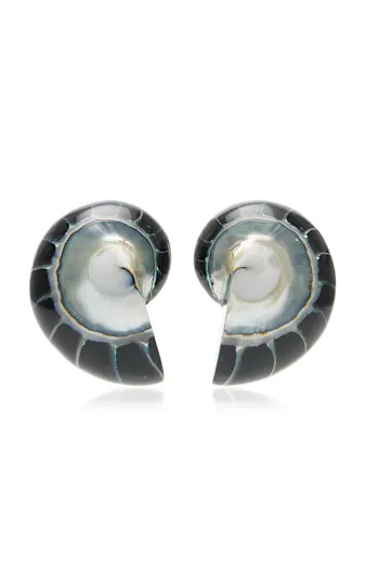 Nautilus Shell Earrings