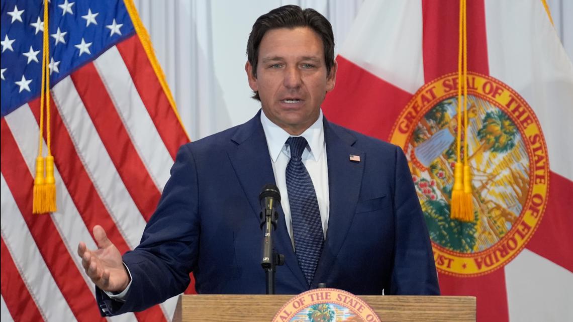 LIVE: Gov. DeSantis hosting news conference in Clearwater