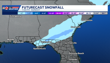 Snowfall in Florida? Cold blast could bring wintery weather to the Sunshine State