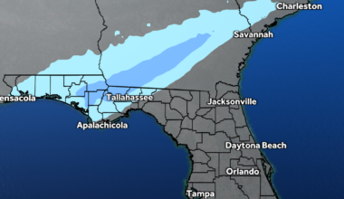 Cold blast could bring snow to Florida?