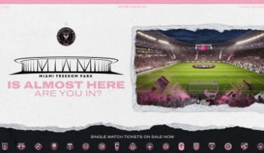 Single Match Tickets for Inter Miami CF 2026 MLS Games On Sale Now!
