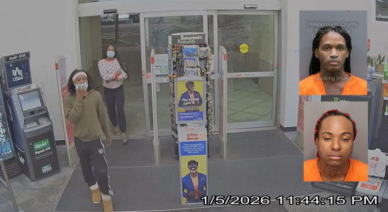 Two Arrested in Pepper Spray Robbery at St. Petersburg CVS