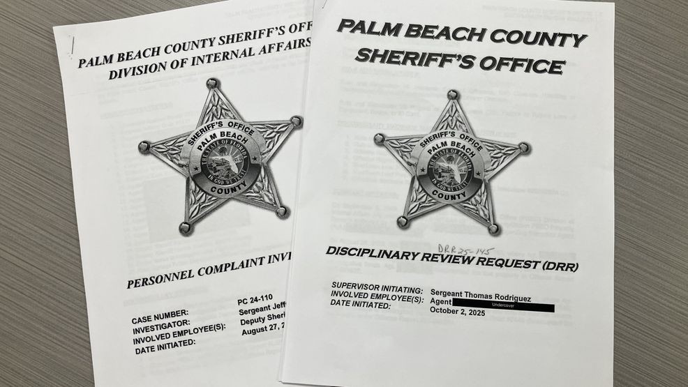 The details of what happened are found in two PBSO Internal Affairs reports.{ } (CBS12 News){ }{p}{/p}{p}{/p}
