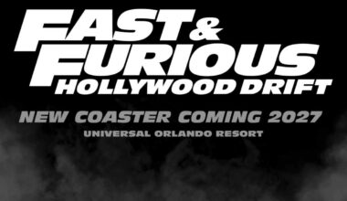 Hollywood Drift coaster coming to Universal Orlando