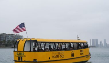 New water taxi service launches between Miami and Miami Beach :: WRAL.com