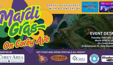 Mardi Gras on Corey Avenue