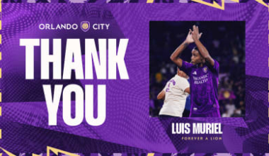 Orlando City SC transfers forward Luis Muriel to Colombia’s Junior FC 