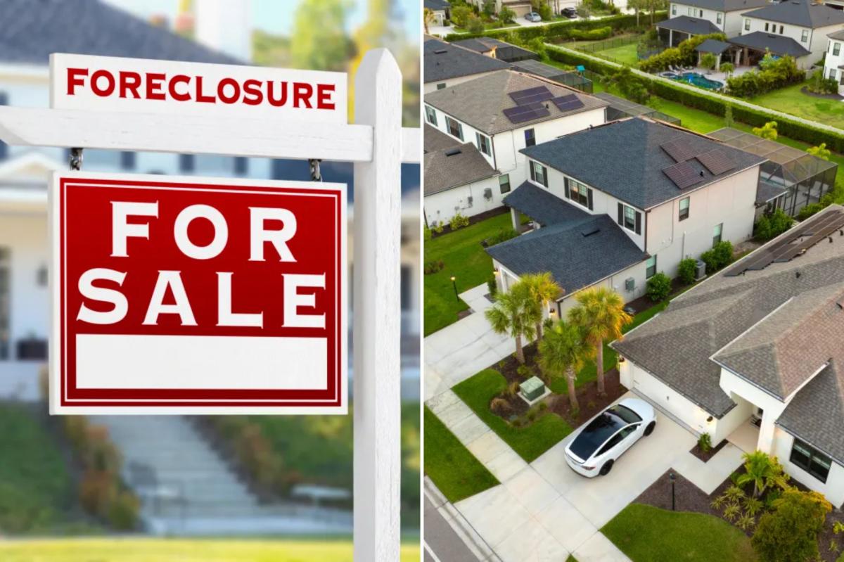 Florida had the most foreclosures in the US in 2025, reports claim