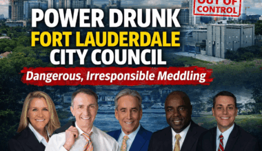 Fort Lauderdale City Council Ignores Residents as Power-Drunk Overreach Spreads Across the City