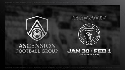 Inter Miami CF Academy U-14s Set to Feature in the 2026 Ascension Football Group Tournament in the Cayman Islands