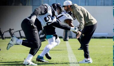 OL Patrick Mekari Ruled Out Friday Before Week 18 vs. Titans