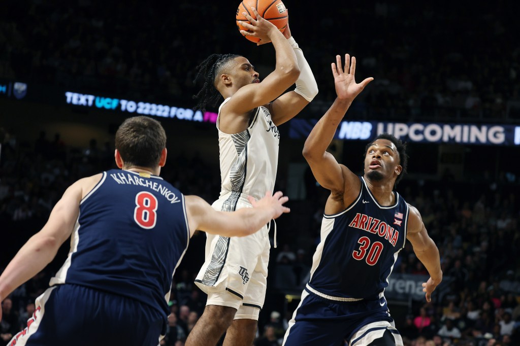 Second half woes derail UCF's upset bid over No. 1 Arizona
