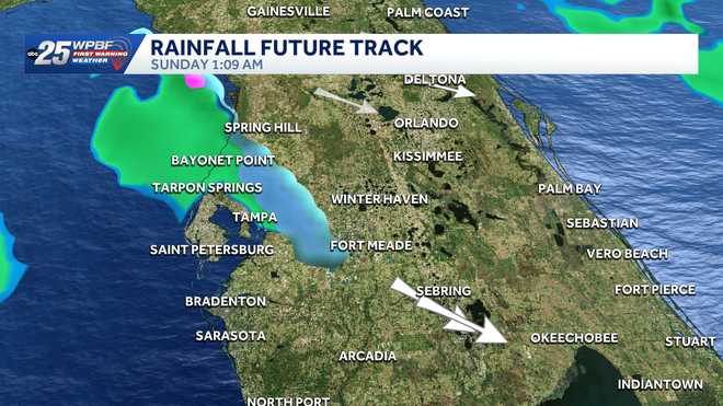 arctic air and gusty winds bring potential for light snow in tampa