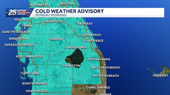 cold advisory 1-19-26