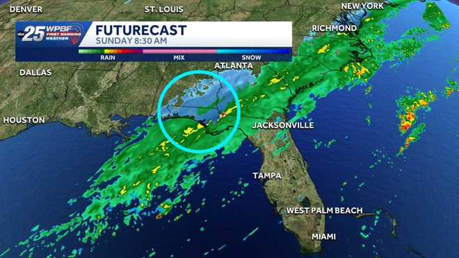 could florida see snow this weekend?