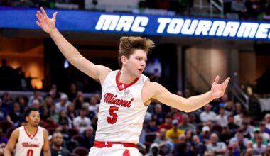 Miami University's basketball team retains undefeated status with two critical buzzer beater shots