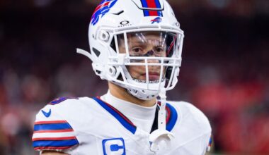 3 Buffalo Bills ruled out for playoff game vs. Jacksonville Jaguars