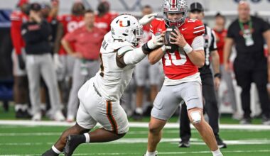 5 up, 5 down for Miami against Ohio State