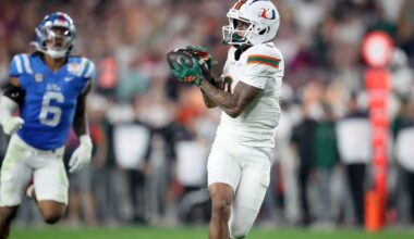 5 up, 5 down from Miami’s 31-27 Fiesta Bowl win over Ole Miss