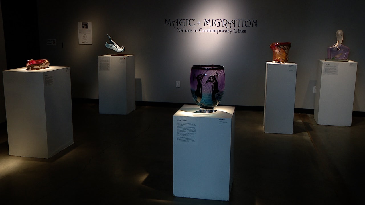 Glass art from around the world on display in St. Petersburg