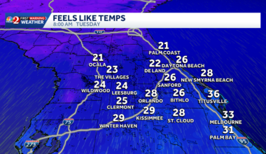 Will it snow in Central Florida?