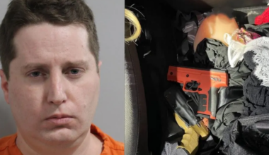 Florida man found on construction site wearing lingerie with gun hidden in silicone implant, deputies say