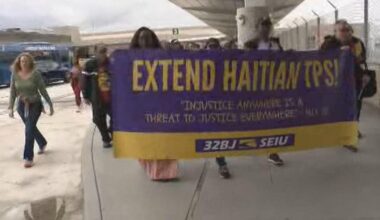 South Florida workers, leaders demand extension of Haitian TPS: "Fight to have the right to live the American dream"