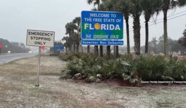 Strong cold front brings snow to northern Florida – WFTV