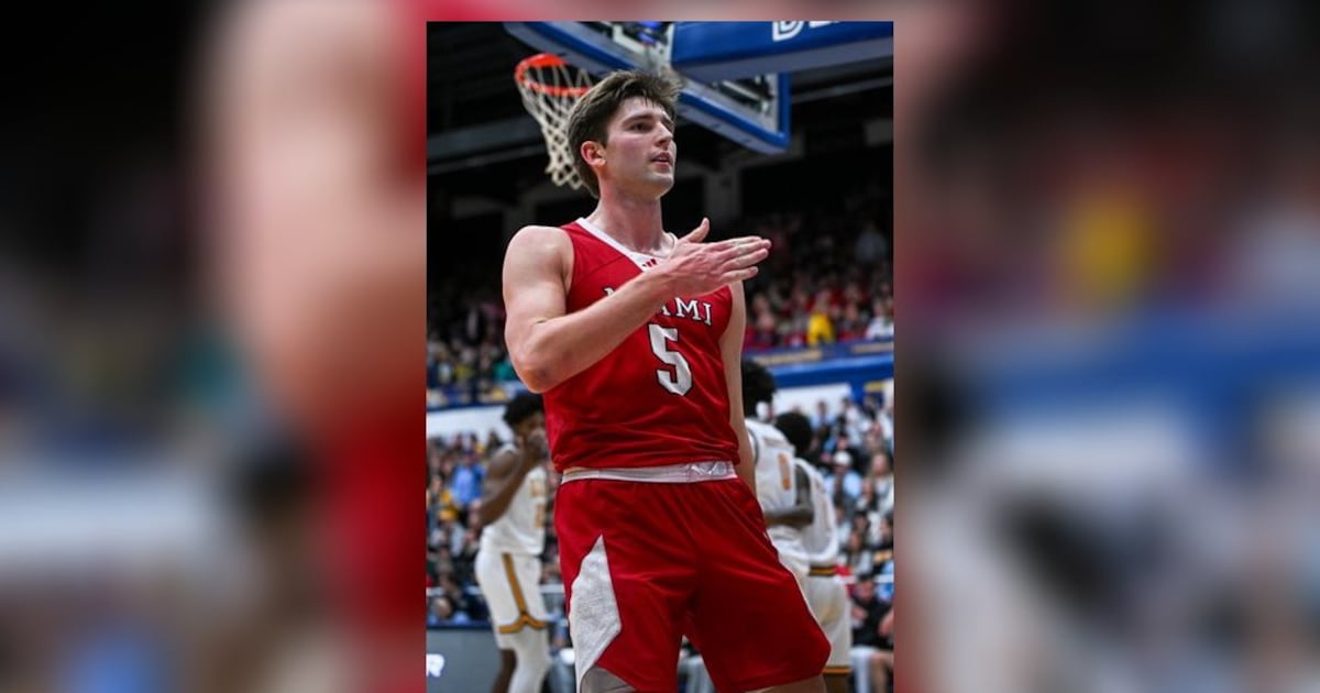 No. 25 Miami stays unbeaten after overtime win at Kent State – WHIO TV 7 and WHIO Radio