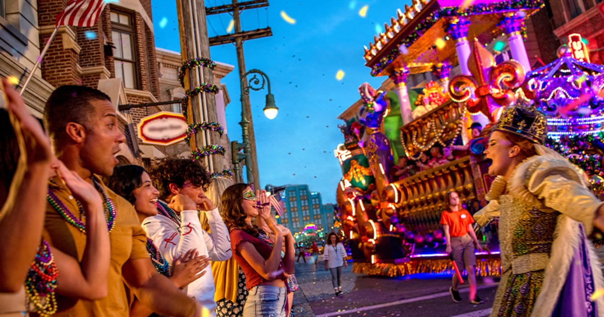 Universal Orlando Mardi Gras 2026: Concerts, Parade & Food