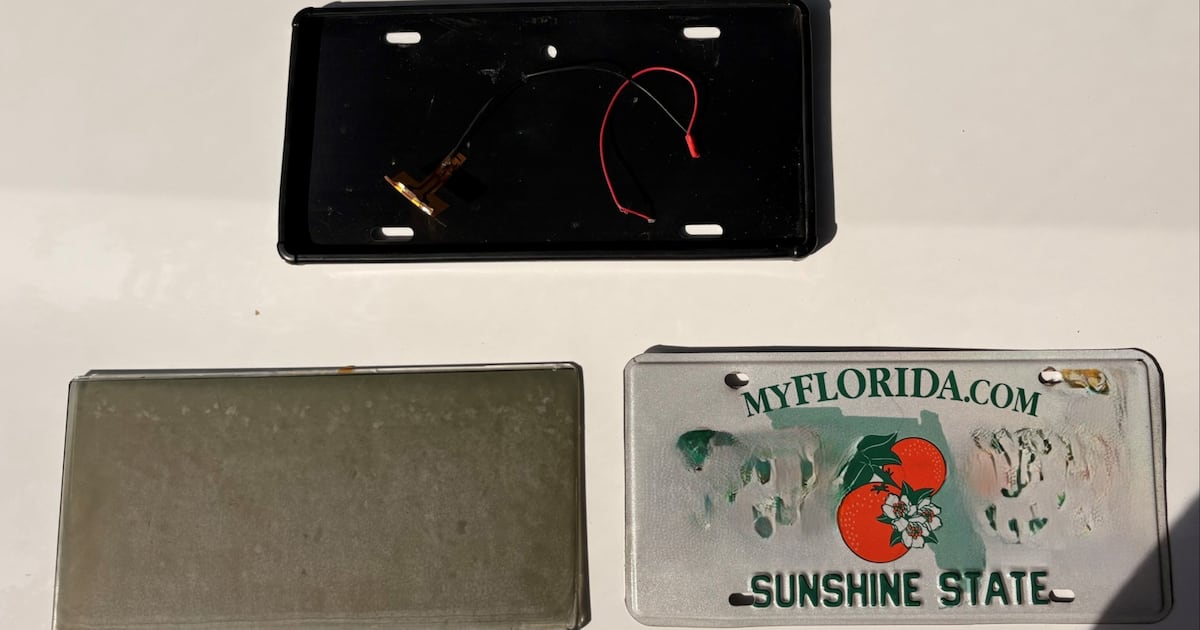 Driver used remote-controlled device to hide license plate in Altamonte Springs – WFTV