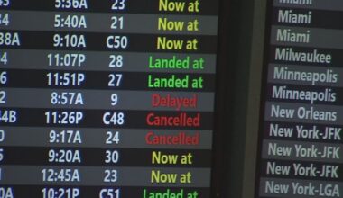 MCO Flight Cancellations: Hundreds Delayed at Orlando Airport Due to Storm