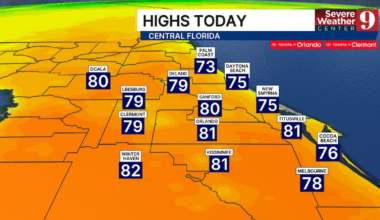 Central Florida warms up before weekend cool-down – WFTV