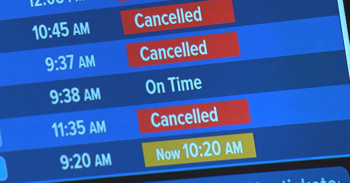 Travelers face flight cancellations and delays at JIA as winter weather hits many states – Action News Jax