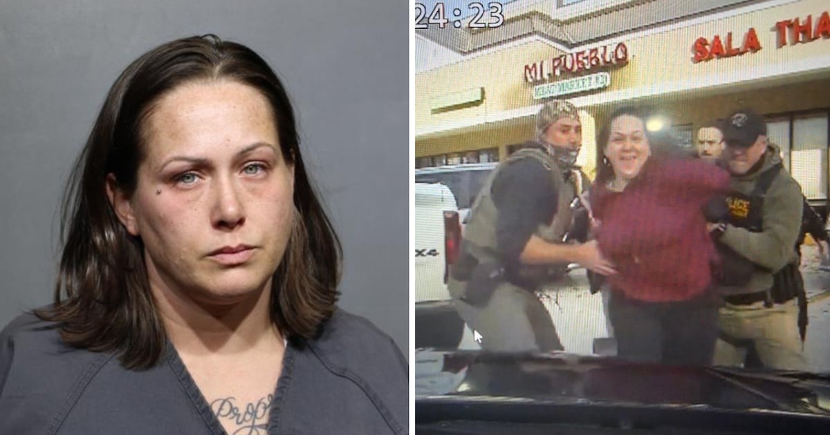 Jacksonville woman protesting ICE enforcement punched FHP trooper, Attorney General says – Action News Jax