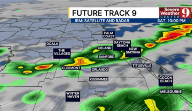 Central Florida Weather: 70s Today, Showers, Warming to 80s | Forecast