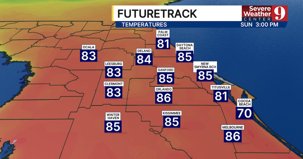Central Florida Record Highs Possible This Weekend