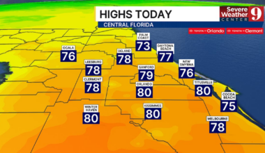 Spring-like temps to highlight pleasantly warm week in Central Florida – WFTV
